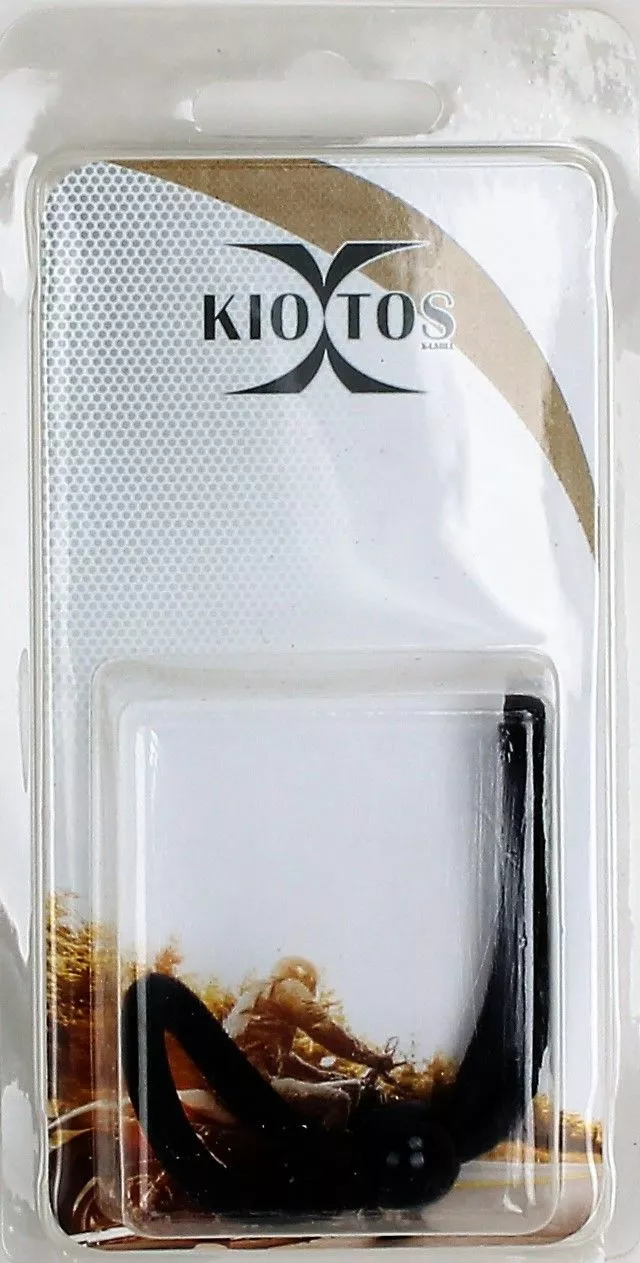 Kiotos Verstelbare Cockring The Strangler - Zwart - Afbeelding 2