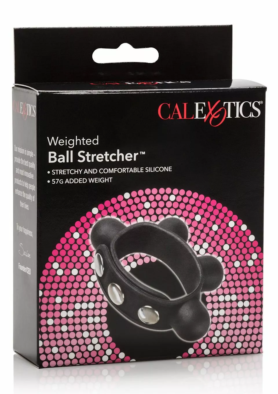 California Exotic Verstelbare Verzwaarde Ballstretcher - Afbeelding 2