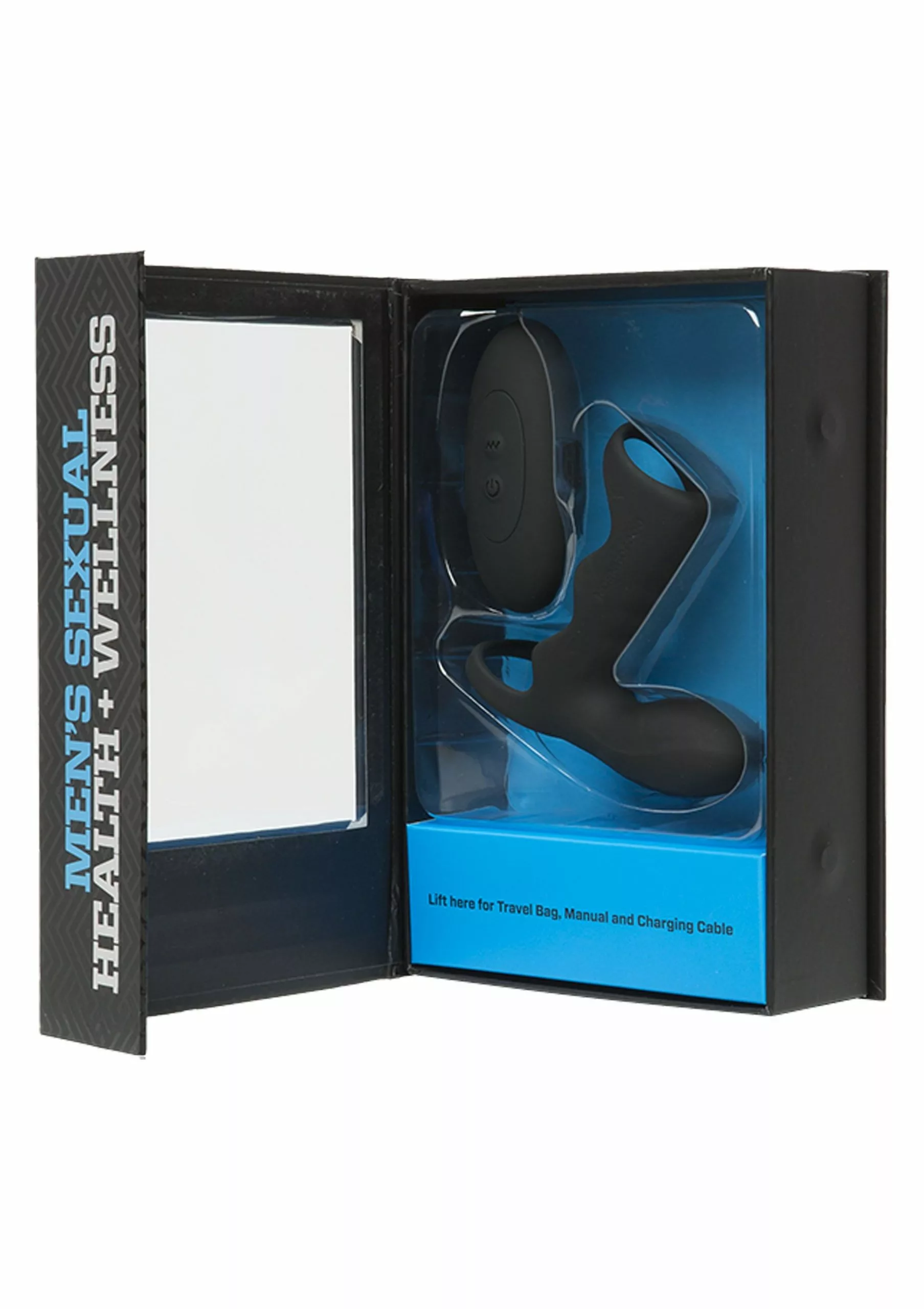 Doc Johnson Vibrerende Cock Cage Met Afstandsbediening - Zwart - Afbeelding 5