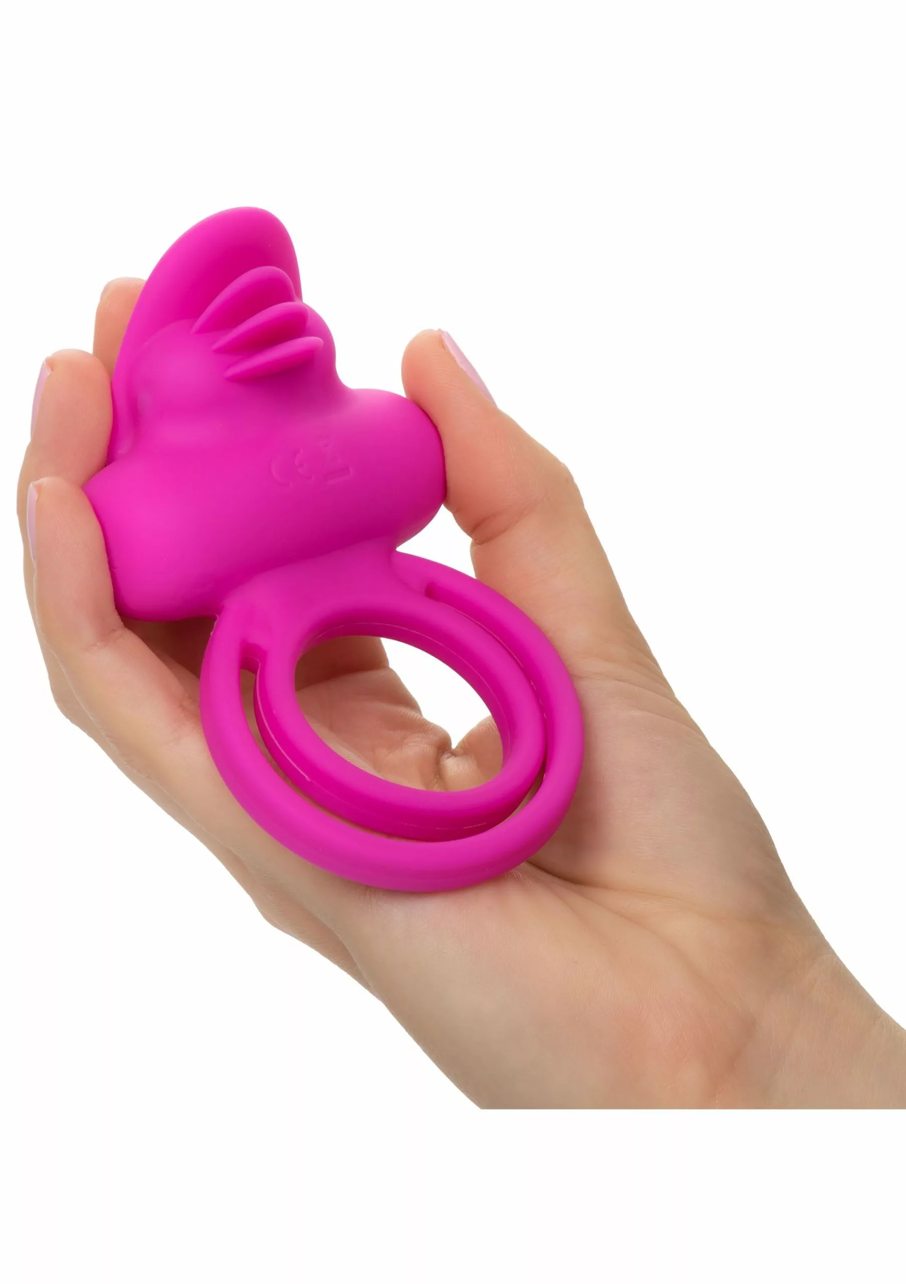 California Exotic Vibrerende Cockring Dual Clit Flicker Enhancer - Afbeelding 4