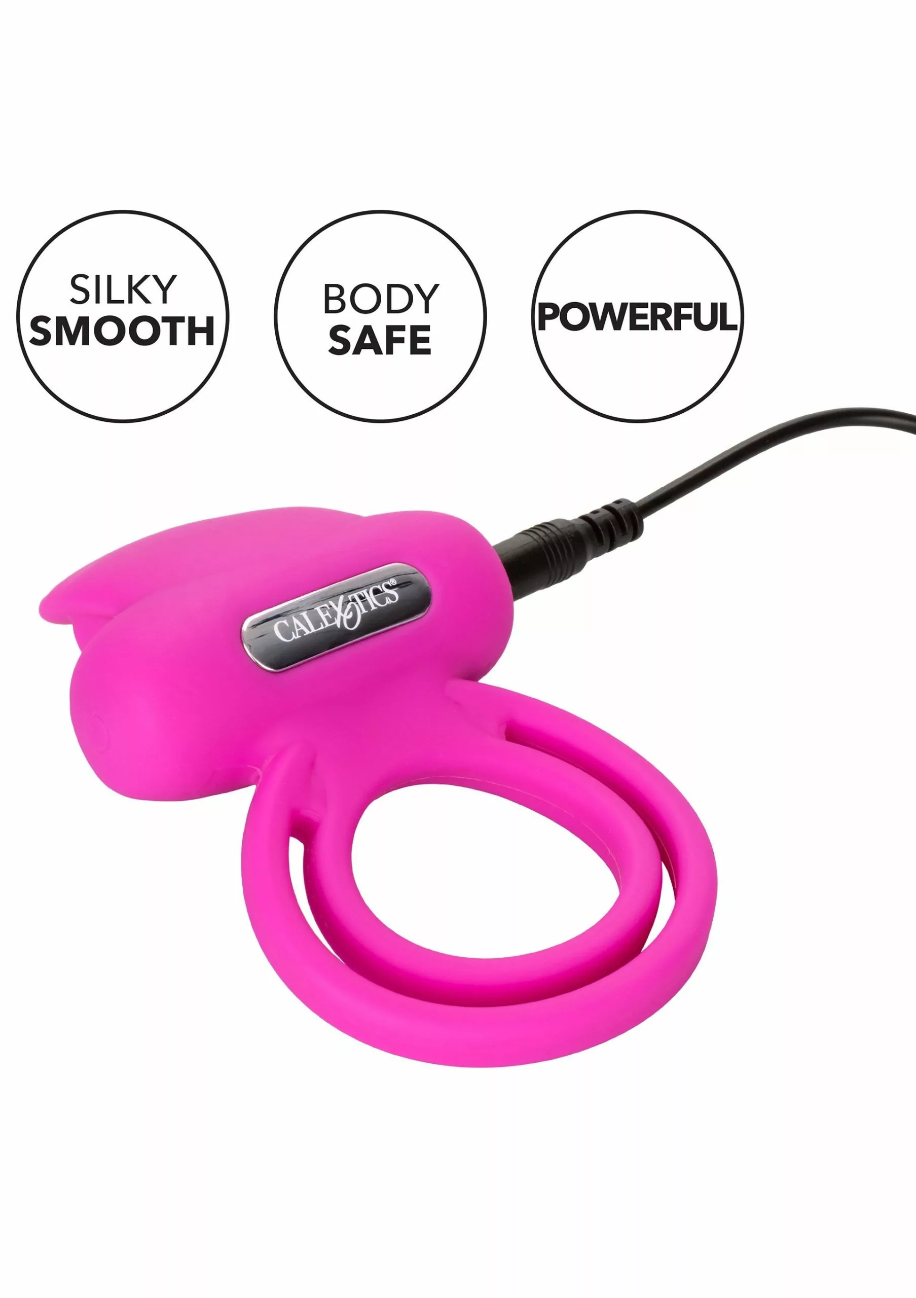 California Exotic Vibrerende Cockring Dual Clit Flicker Enhancer - Afbeelding 7