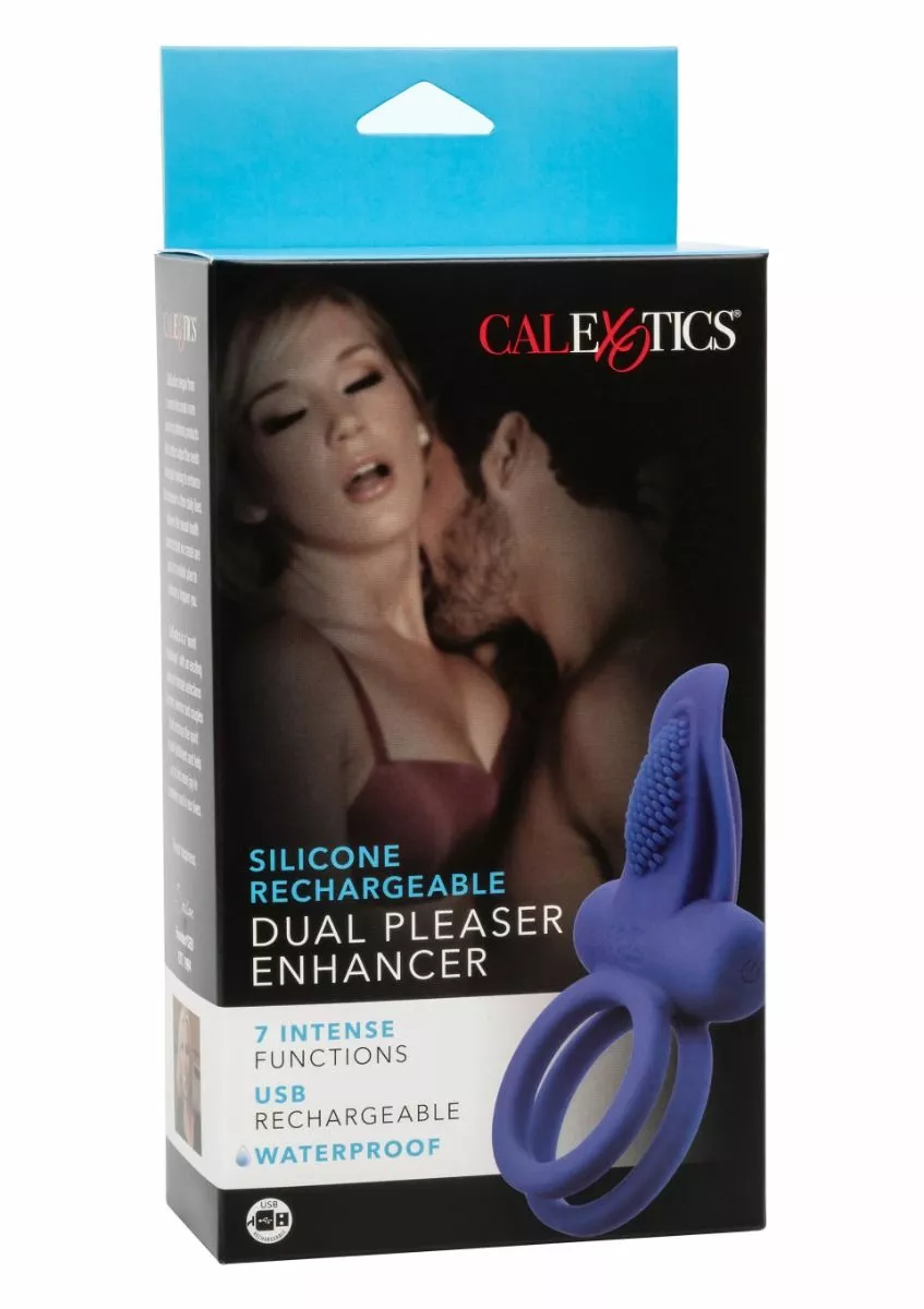 California Exotic Vibrerende Cockring Dual Pleaser - Afbeelding 6