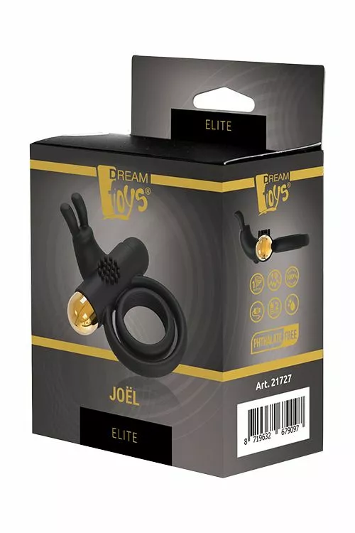 Dreamtoys Vibrerende Cockring Elite Joel - Afbeelding 8