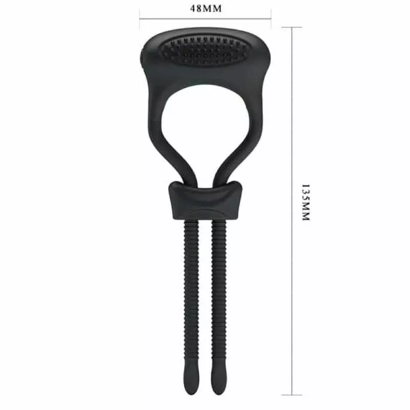 Vibrerende Cockring Pretty Love Curitis - Afbeelding 7