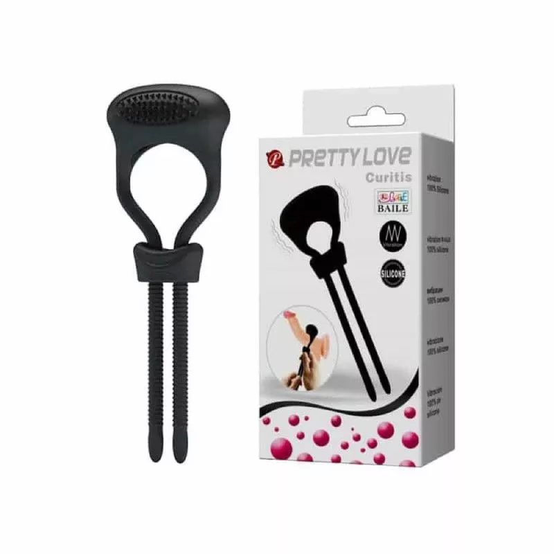 Vibrerende Cockring Pretty Love Curitis - Afbeelding 3