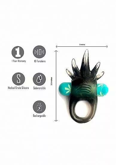 Maia Novelties Vibrerende Cockring Ziggy - Afbeelding 3