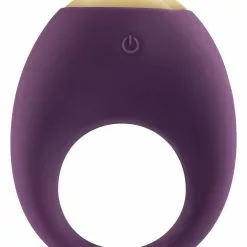 ToyJoy Vibrerende Paarse Cockring - Eclipse