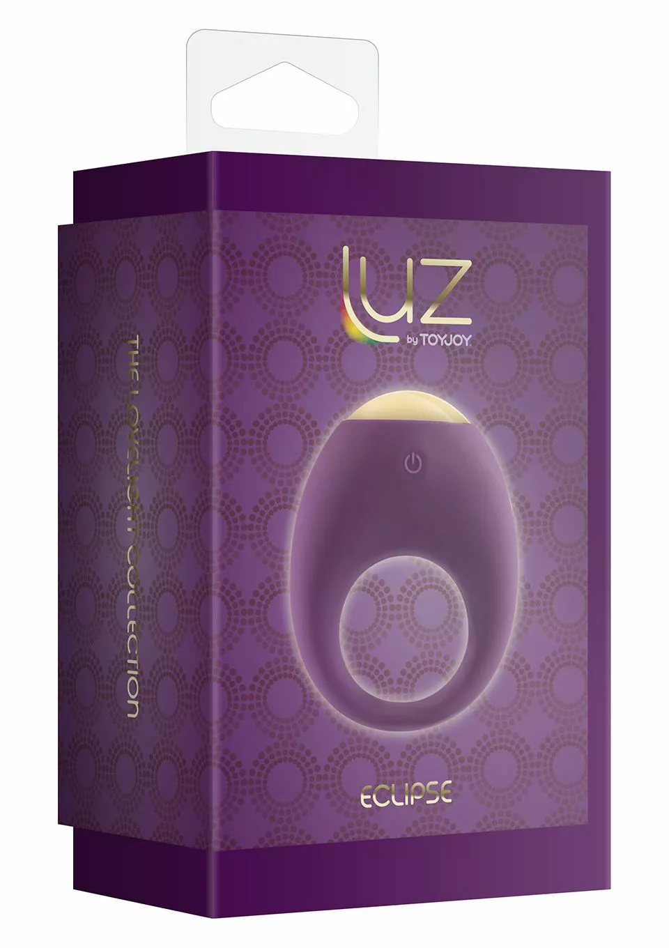 ToyJoy Vibrerende Paarse Cockring - Eclipse - Afbeelding 2