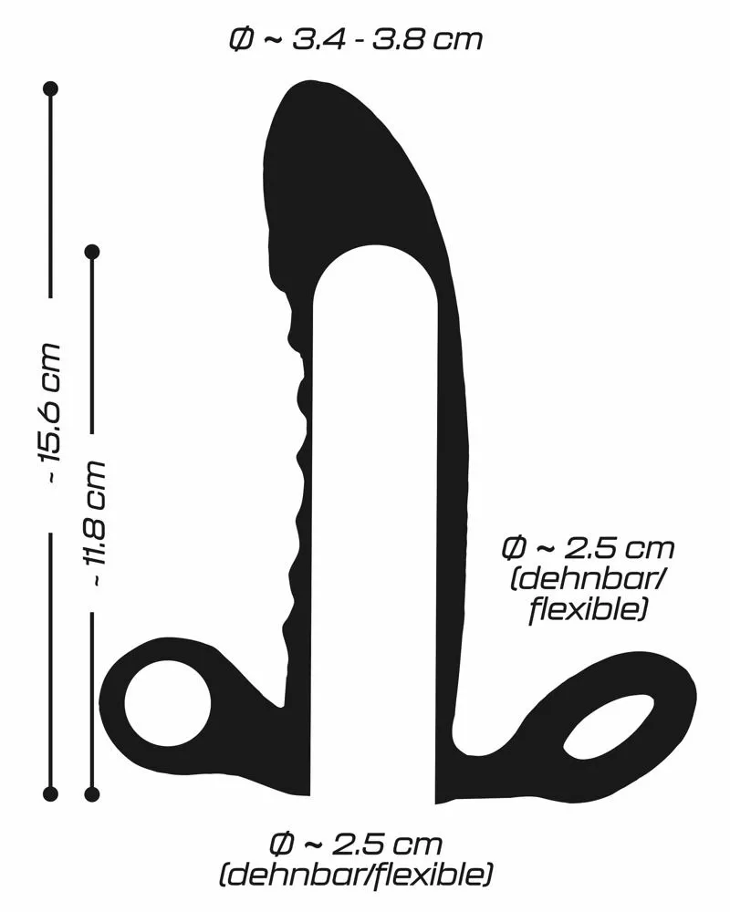 You2Toys Vibrerende Penis Sleeve - Transparant - Afbeelding 9