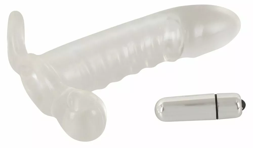 You2Toys Vibrerende Penis Sleeve - Transparant - Afbeelding 6