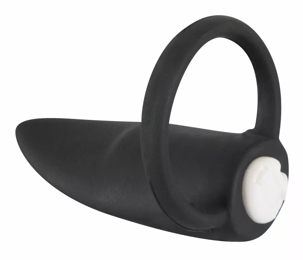 Black Velvets Vinger Vibrator / Vibrerende Cockring - Afbeelding 3
