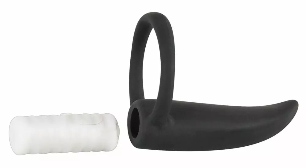 Black Velvets Vinger Vibrator / Vibrerende Cockring - Afbeelding 5