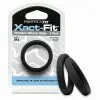 Perfect Fit Xact-Fit Cockring 2-Pack Maat 14 - Zwart