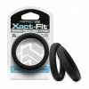 Perfect Fit Xact-Fit Cockring 2-Pack Maat 22 - Zwart
