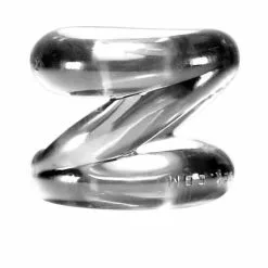 Oxballs Z-Balls Ballstretcher En Cockring - Transparant