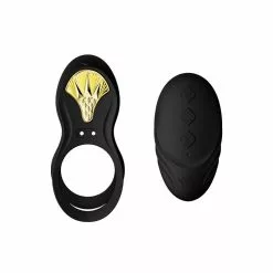 Zalo Bayek Cockring Vibrator Met Afstandsbediening - Zwart