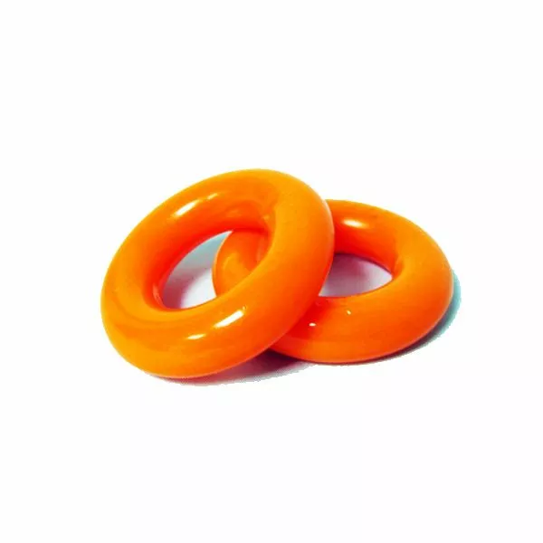Zizi Top Cockrings Orange Fluo