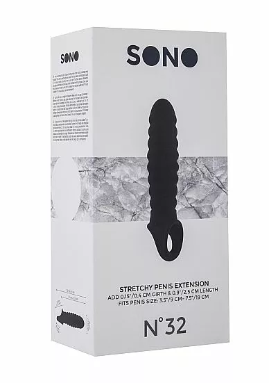 Sono Zwarte Penis Sleeve No.32 - Afbeelding 3