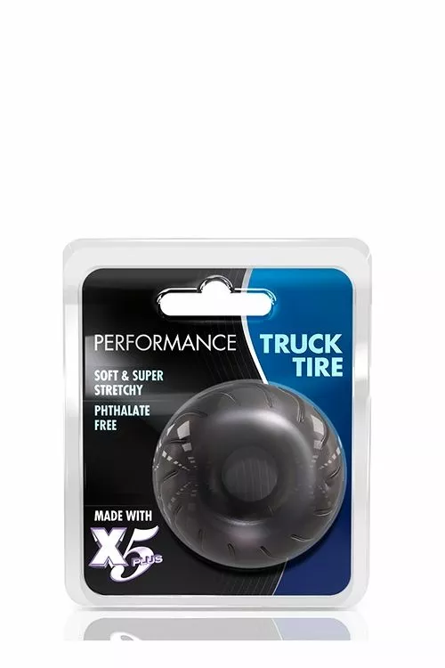 Blush Zwarte Rekbare Cockring - Performance - Afbeelding 2