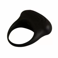 Crazy Bull Zwarte Vibrerende Cockring - Bertram